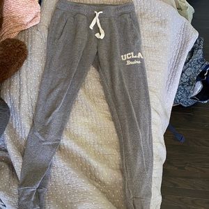 UCLA gray cotton sweatpants, size M